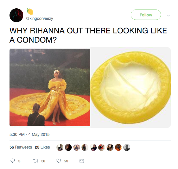 Metgala Hashtag Hijack Condom