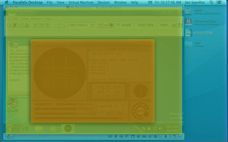Edsac Emulation Daisy Chain 2