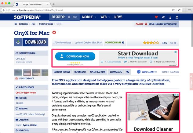 Dark Pattern Bait and Switch (disguised ads)