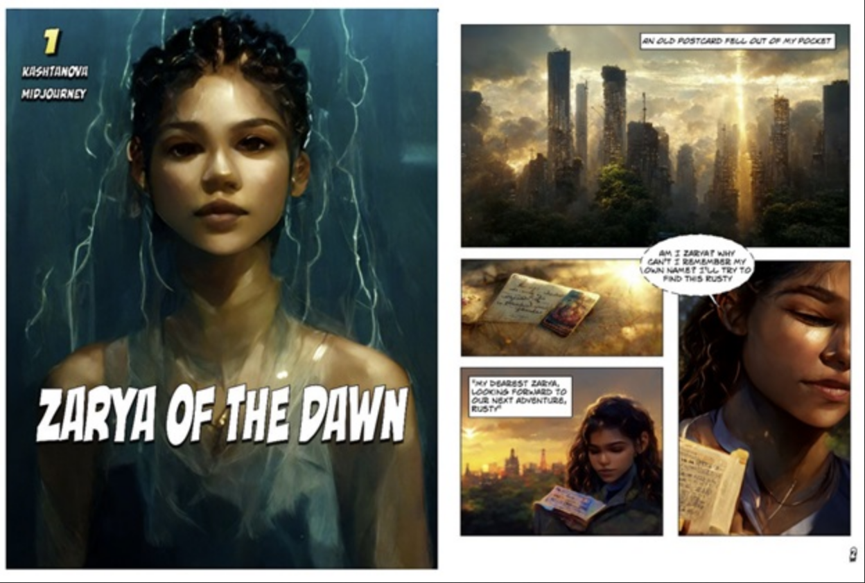 Kris Kashtanova's Midjourney image