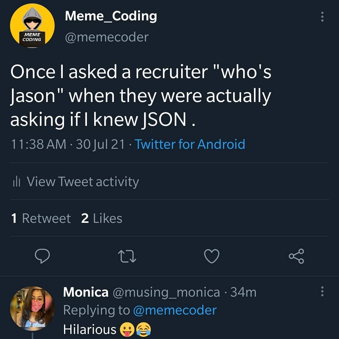 Meme Interview Whos Json