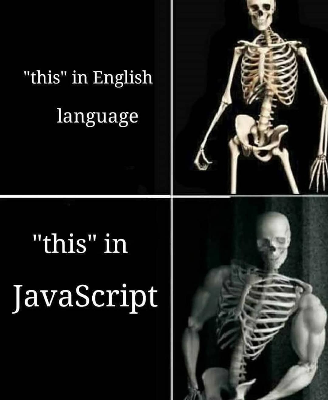 Meme Skeleton This In Js
