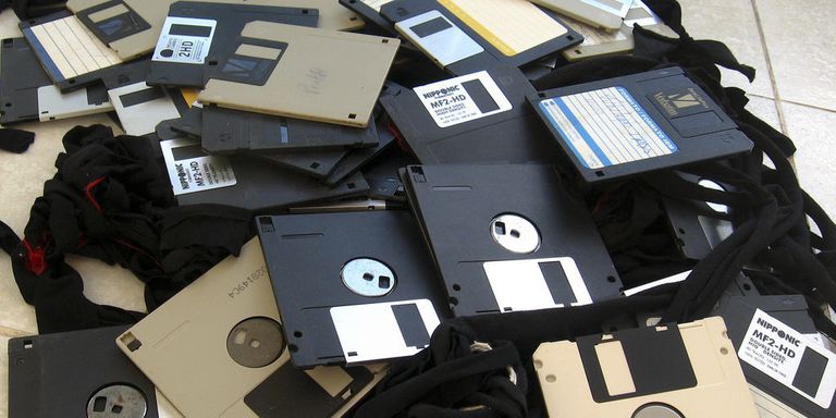 Pile Of Floppies